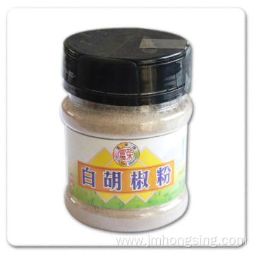 113G White Pepper Powder Plastic Bottled